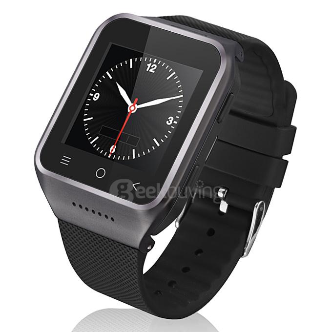 ZGPAX S8 3G 1.54inch Touch Screen Smart Watch Phone Android 4.4 MTK6572 Dual Core 1.0GHz MP3 WiFi Bluetooth GPS - Black