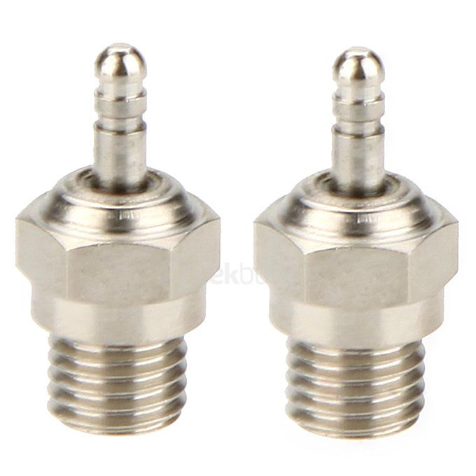 2 Pcs Original HSP N3 N4 Glow Plug Spark Plug 70117 for RC Cars