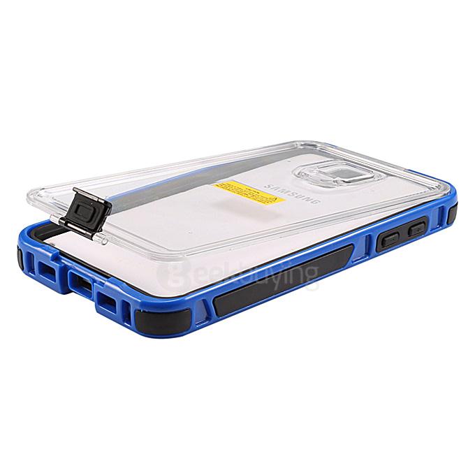 IP68 Protective Case Swimming Waterproof Shockproof Phone Case Cover For Samsung Galaxy Note 4 N9100 - Deep Blue