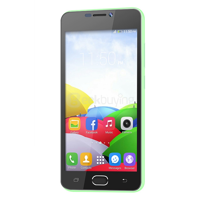Blackview bv2000 5.0inch Android 5.1 OS 1GB RAM 8GB ROM Smartphone 64bit MT6735P Quad Core 1.0GHz IPS HD Miracast -Green