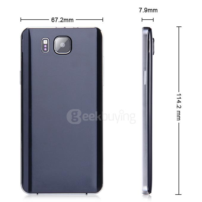 JIAKE N9200 Mini 4.5inch MTK6572 Dual Core 1.2GHz Smartphone Android 4.4.2 512MB 4GB 5.0MP 3G GPS Smart Wake - Black