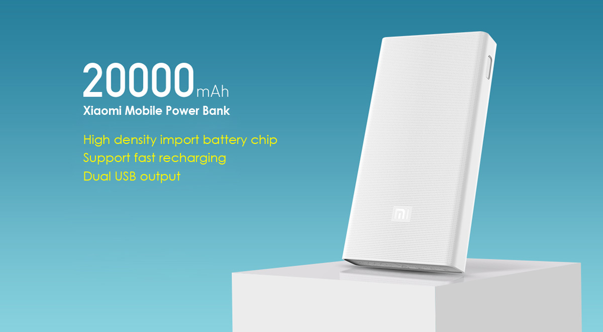 Powerbank Xiaomi 20000 2 C