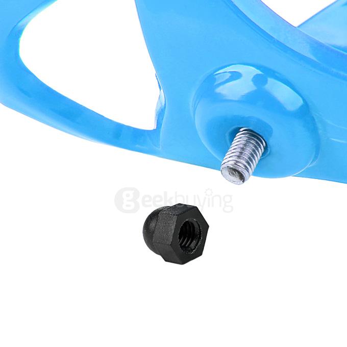 Basecamp Stretchable Plastic Water Bottle Holder Cage for Mountain Bike Bicycle Cycling - Blue