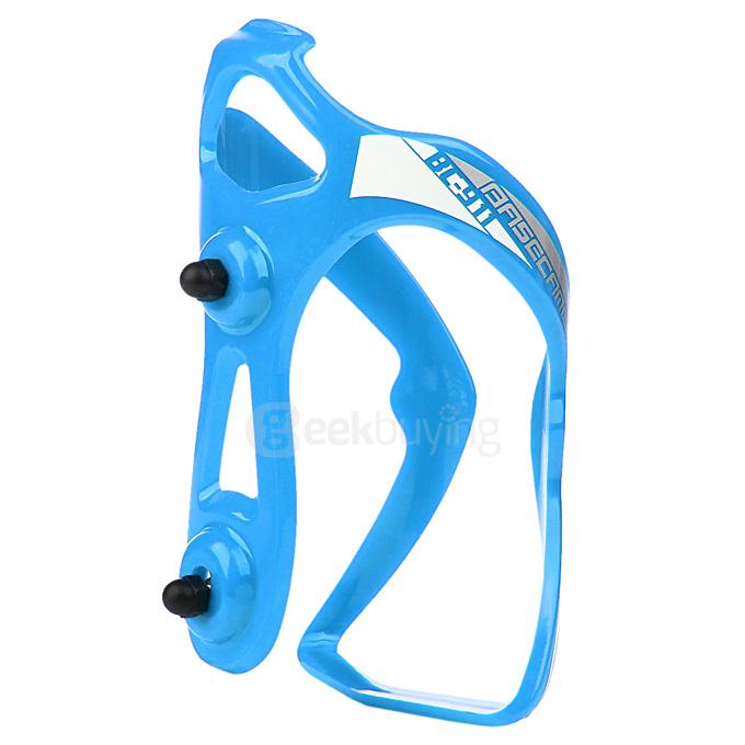 Basecamp Stretchable Plastic Water Bottle Holder Cage for Mountain Bike Bicycle Cycling - Blue
