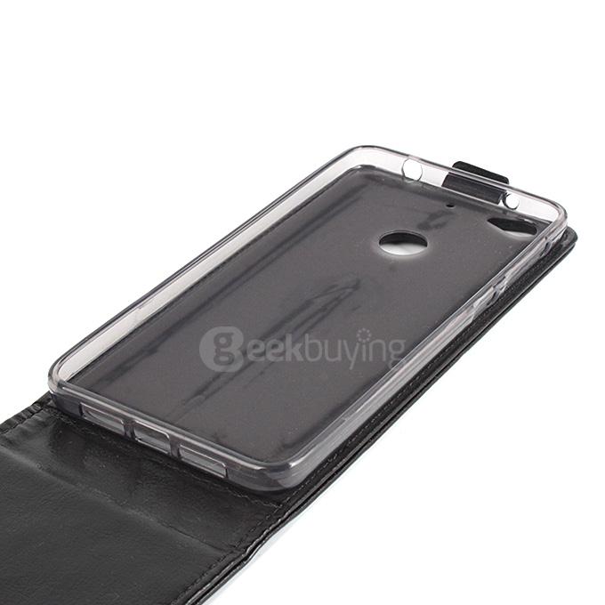 Baiwei Protective Hard Cover Up&Down Flip Stand Leather Case for LeTV 1S/ LeTV One S Smartphone - Black