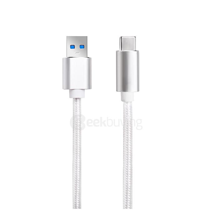 SEENDA IPS-11A USB-C USB Type-C 3.1 to USB A 3.0 Male to Male Converter Adapter Data Sync Charging Cable 1M - White