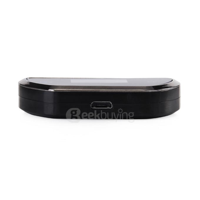 3.5mm Car Wireless FM Transmitter Play Music on FM Radio For iPhone 4S 5S 6 iPod Touch 2IMU Samsung Galaxy S6 - Black