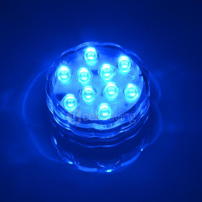 Makibes E-shine ES-001 Colorful LED Light Lamp Waterproof with Remote Controller - White