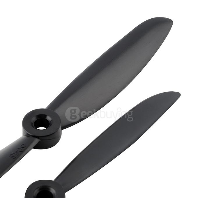 5x4.5 5045 5045R Propellers Carbon Nylon Props CCW/CW for Multirotor Quadcopters - Black