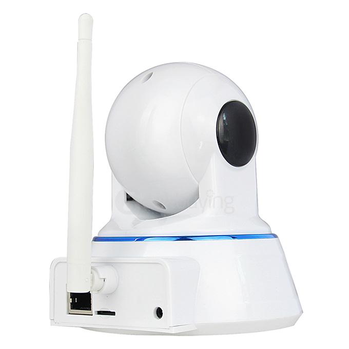 ESCAM QF002 WiFi 720P Smart Wireless Webcam Security Camera - White