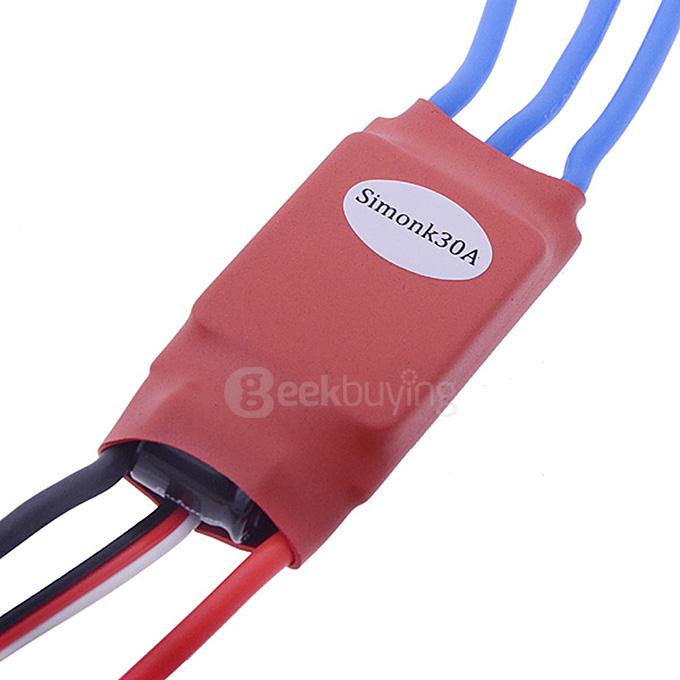 4Pcs Simonk 30AMP 30A SimonK Firmware Brushless ESC w/ 3A5V BEC for DJI F450 Alien TREX 250 450 RC Multicopter Qudcopter