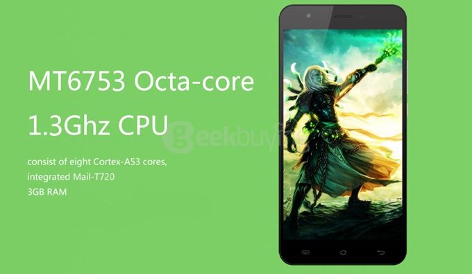 Jiayu S3+ S3 Plus 5.5' FHD Android 5.1 3GB 16GB Smartphone 4G LTE MTK6753 Octa Core 1.3 GHz 13.0MP NFC OTG - Black