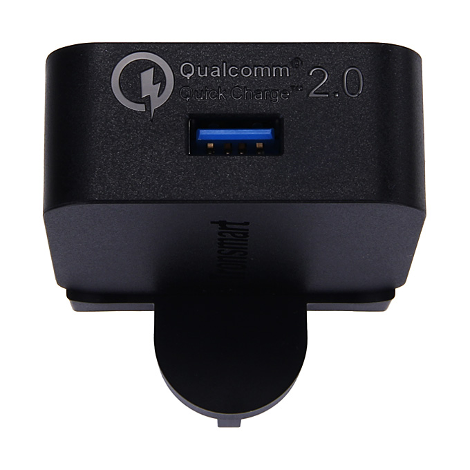 Tronsmart Quick Charge 2.0 18W AC Home Wall Travel USB Charger Fast Charger 1.8M Micro USB Cable for Galaxy S6/S6 Edge Note 4/Edge Google Nexus 6 HTC M9 Xperia Z3/Z2 Sharp Aquos Pad/Zeta Xiaomi