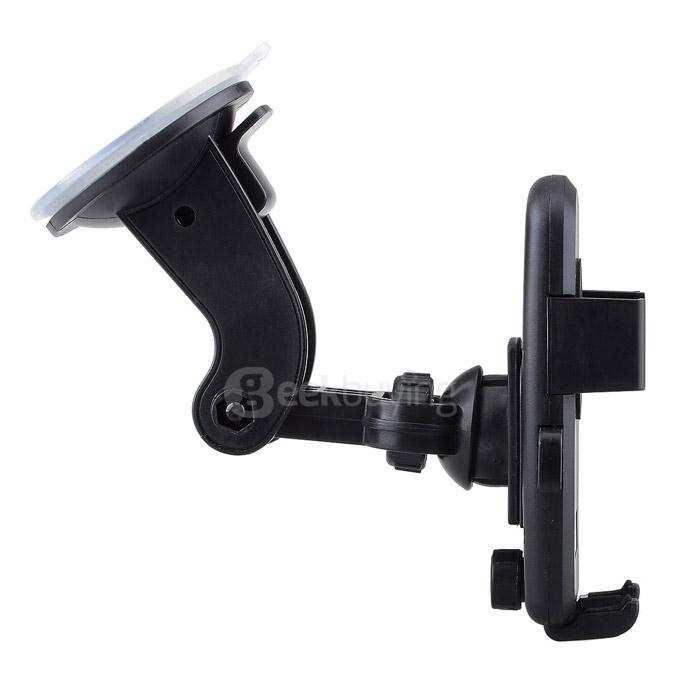 Universal Windshield Dashboard Car Mount Holder for IPHONE 6 / SAMSUNG S6 + More - Black