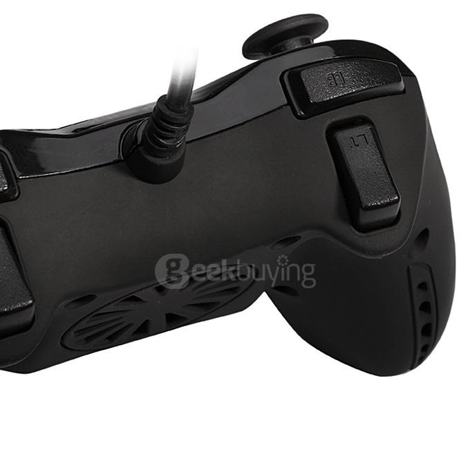 8606 The Blood of Dragon Blade XBOX 360 Wired Gamepad Dual Vibration Game Controller Handle - Black