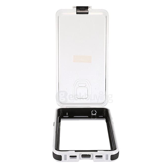 IP68 Protective Case Swimming Waterproof Shockproof Phone Case Cover For Samsung Galaxy Note 4 N9100 - White