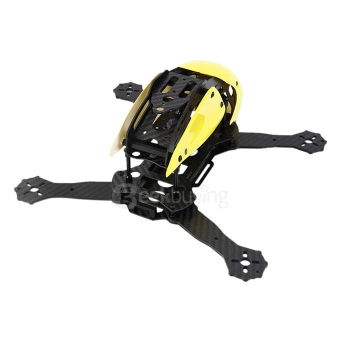RoboCat 270mm Carbon Fiber Frame Kit for FPV Quadcopters - Yellow