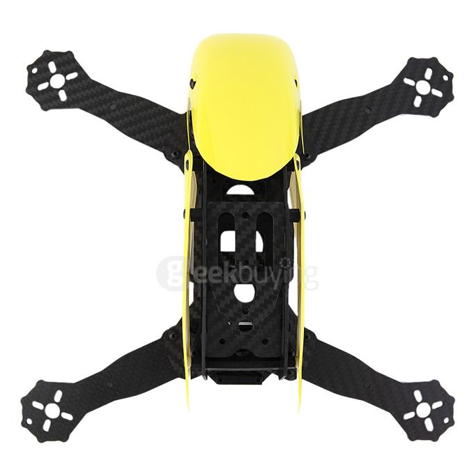 RoboCat 270mm Carbon Fiber Frame Kit for FPV Quadcopters - Yellow