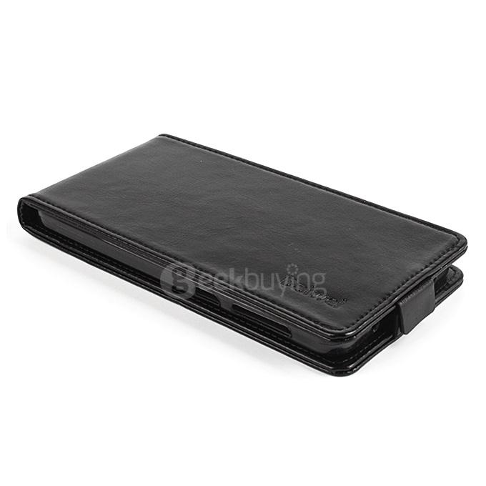 Baiwei Protective Hard Cover Up&Down Flip Stand Leather Case for LeTV 1S/ LeTV One S Smartphone - Black