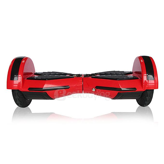 8 Inches 2200mAh Dual Wheel Self Balancing Scooter Electric Urban Shredder Drifting Board with Scroller - Red