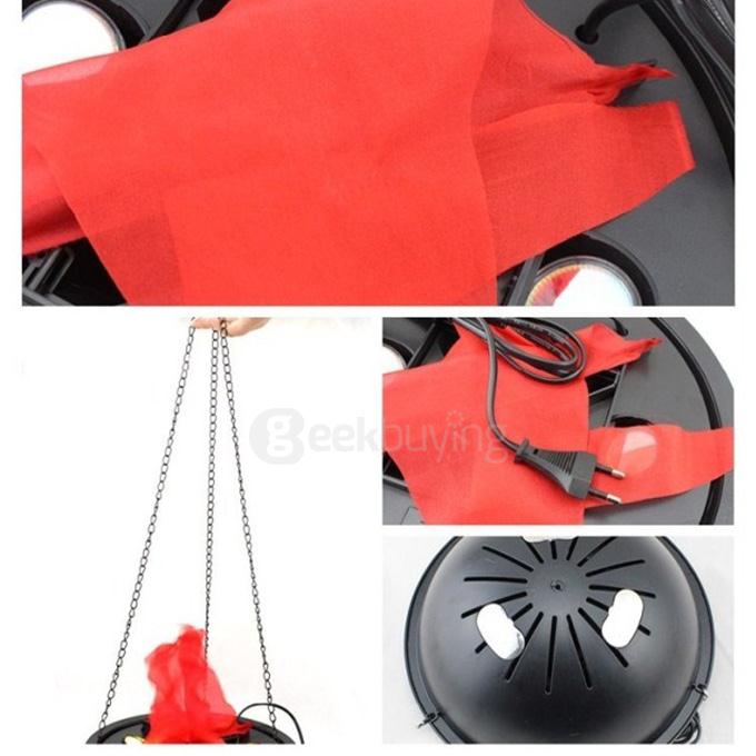 Flame Lamp Chandelier for Halloween Decoration Parties