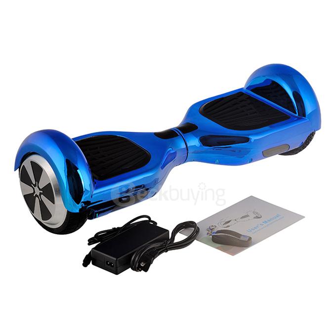 4400MAH Dual Wheels Self Balancing Electric Scooter Drifting Board - Blue