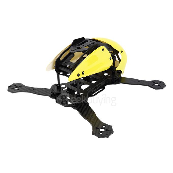 RoboCat 270mm Carbon Fiber Frame Kit for FPV Quadcopters - Yellow