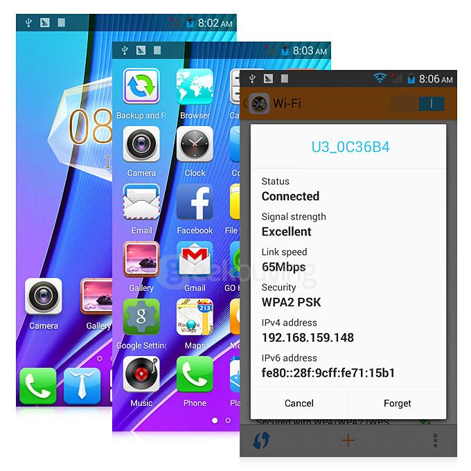 JIAKE N9200 Mini 4.5inch MTK6572 Dual Core 1.2GHz Smartphone Android 4.4.2 512MB 4GB 5.0MP 3G GPS Smart Wake - Black