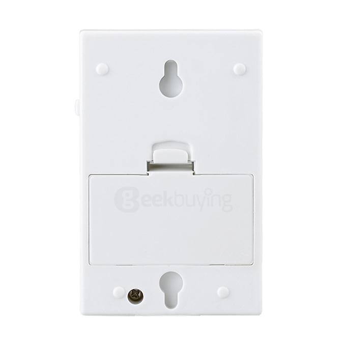 501K3 32-Melody Wireless Remote Control Transmitter + 2 Receivers Doorbell Set - White + Blue