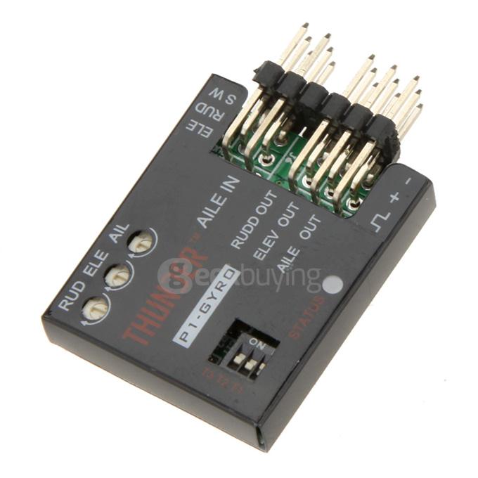 P1-GYRO High Precision 3-Axis Flight Controller Gyro Stabilizer System for Fixed Wing Airplane FPV Quadcopter