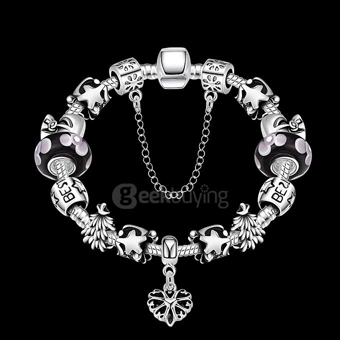 PDRH004-A Fashion Personalized Heart-shaped Bracelet