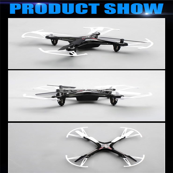 Syma X13 MIRACLE 2.4G 4CH 6-Axis Gyro Headless Mode Mini RC Quadcopter RTF - Black