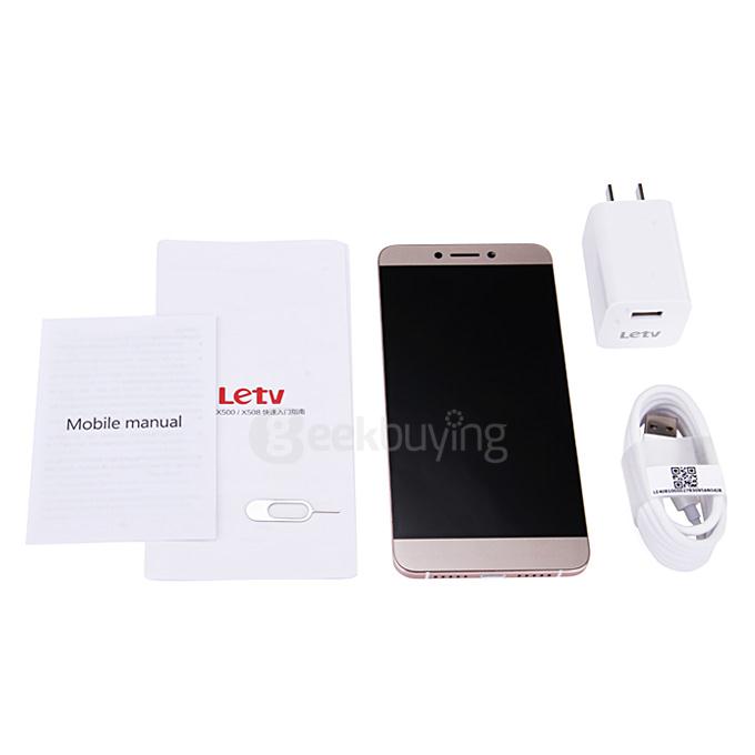 LeTV 1S/ LeTV One S 5.5inch FHD 4G Android 5.1 3GB 16GB Smartphone 64bit Helio X10 Turbo Octa Core Touch ID 13.0MP - Gold