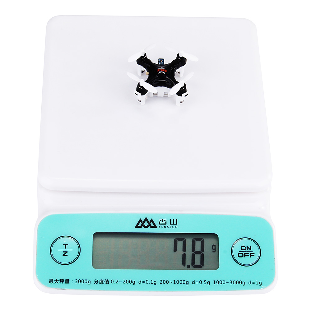 Cheerson CX-STARS 2.4G 4CH 6 Axis Gyro 3D Flip MINI RC Quadcopter - Black