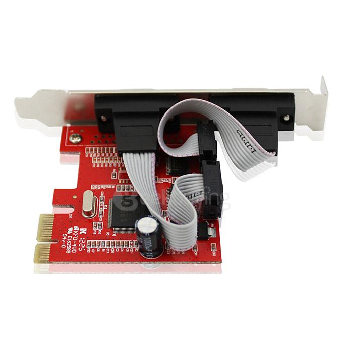 UNITEK Y-7503 PCI-E D to RS232 Desktop PCI Dual Serial Port Expansion Card