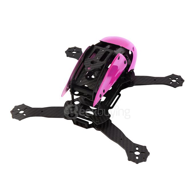 RoboCat 270mm Carbon Fiber Frame Kit for FPV Quadcopters - Pink