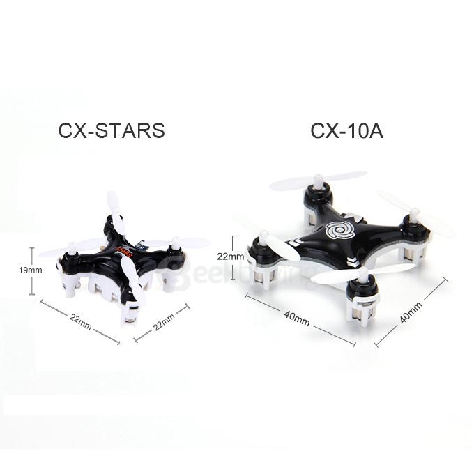 Cheerson CX-STARS 2.4G 4CH 6 Axis Gyro 3D Flip MINI RC Quadcopter - Blue