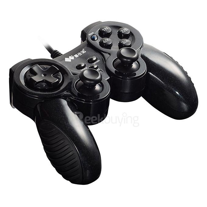 PXN 2901 The Sword of God XBOX 360 Wired Vibration Gamepad Dual Mode Switch Game Controller Handle - Black