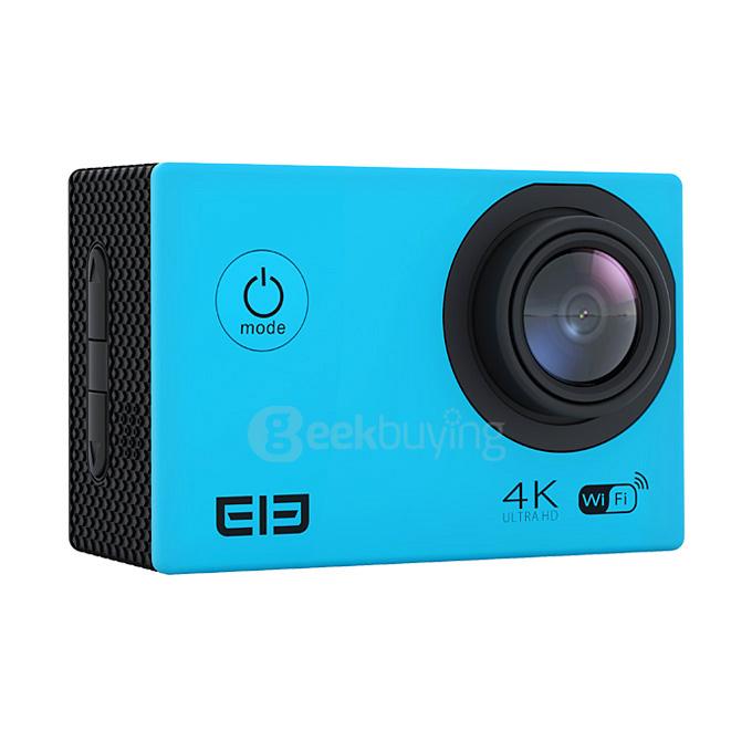 ELEPHONE ELE CAM Explorer 2.0inch TFT 4K WIFI Action Camera Allwinner V3 OV4689 Waterproof APP Control Sport Camera - Blue