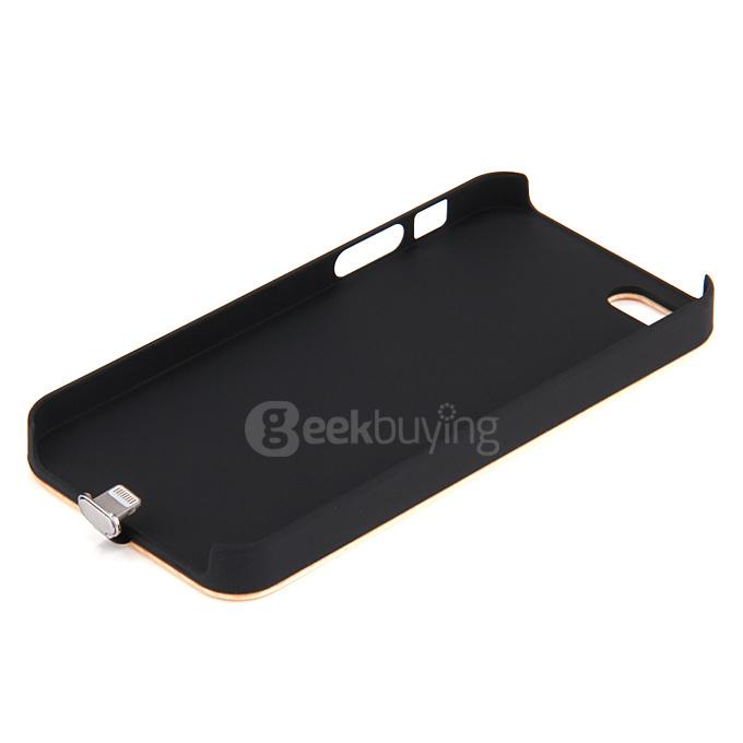 QI Wireless Charging Receiver Simple Designed for Apple iPhone 5 iPhone 5S - Maple