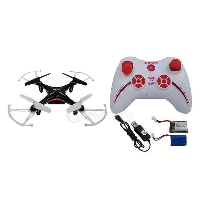 Syma X13 MIRACLE 2.4G 4CH 6-Axis Gyro Headless Mode Mini RC Quadcopter RTF - Black