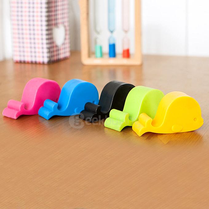 Universal Mobile Phone Holder Dolphin Stand Bracket Holder Mount for iPhone Series Samsung Smartphone iPad Mini - Blue