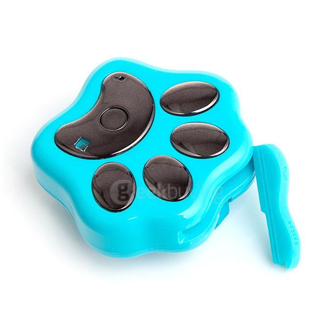 Reachfar RF-V30 IP66 Multifunctional Wi-Fi GPS Tracker Dog Cat Pet Tracker Long Standby Timer Electric Fence - Blue