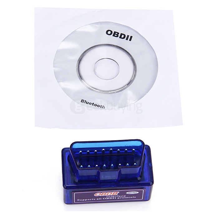 Car Auto CAN BUS Mini ELM327 C4 OBD2 Bluetooth Interface Scanner Diagnostic Tool
