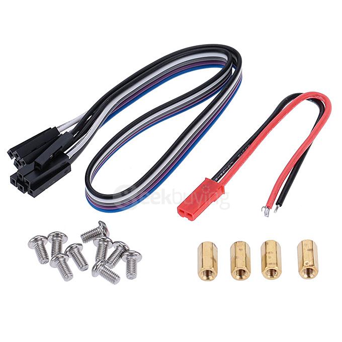 GoolRC 2D Light Weight Silver Brushless Motor Gimbal for DJI Phantom 1 2 3+ Aerial Photography