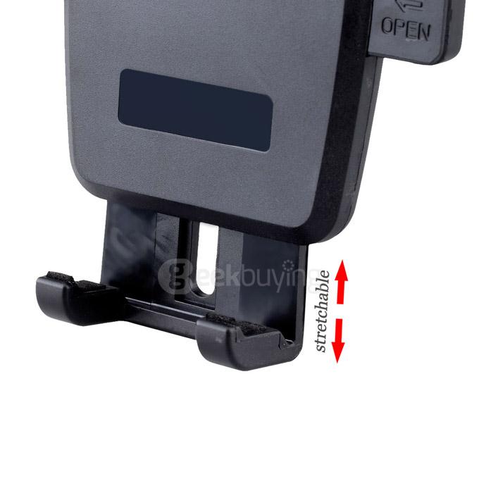 Universal Windshield Dashboard Car Mount Holder for IPHONE 6 / SAMSUNG S6 + More - Black