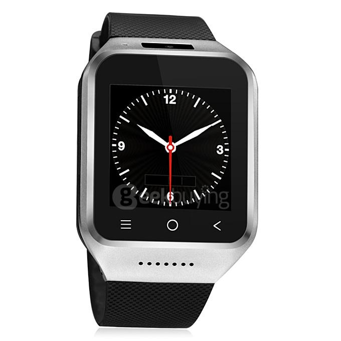 ZGPAX S8 3G 1.54inch Touch Screen Smart Watch Phone Android 4.4 MTK6572 Dual Core 1.0GHz MP3 WiFi Bluetooth GPS - Silver