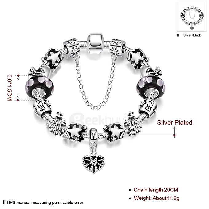 PDRH004-A Fashion Personalized Heart-shaped Bracelet