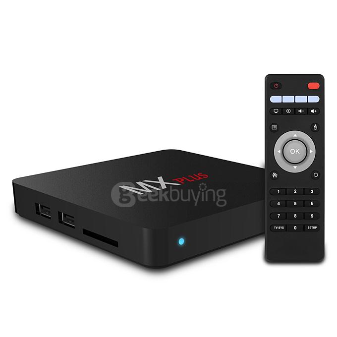 MX PLUS Amlogic S905 4K TV BOX Android 5.1 1G/8G 802.11b/g/n Gigabit LAN XBMC Bluetooth4.0 HDMI2.0 3D Miracast Airplay Dolby DTS