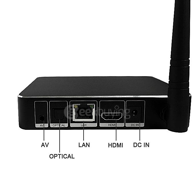 M9 Amlogic S905 Android 5.1 TV BOX 4K Quad Core 1G/8G 802.11b/g/n LAN HDMI2.0 H.265 Miracast DLNA Dolby DTS